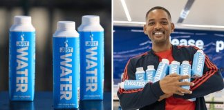 Will Smith lança água com garrafa reciclável. O planeta agradece!!